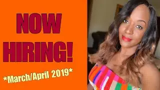 6 Work From Home Jobs Hiring Now For March/April 2019