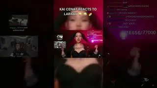 KAI CENAT REACTS TO LARRAY😭😭🌈#kaicenat