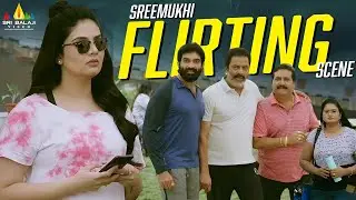 Sreemukhi Best Flirting Scenes | Crazy Uncles | #hema #Mano #Bhargavi | Hindi Comedy Movie Scenes