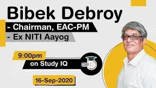 Bibek Debroy Interview on Indian Economy, Railway Reforms, GST and his translation work