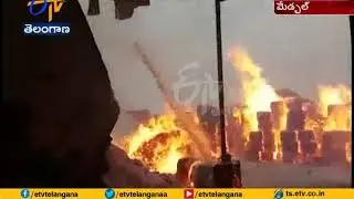 Fire Accident in Paper Factory at Medchal