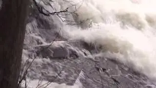 High Water at Buttermilk Falls - My Wild Minute