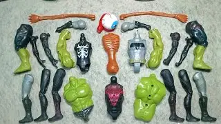 AVENGERS TOYS MARVEL'S VENOM, SIRENHEAD, BATMAN HULK,SPIDERMAN, SUPERHERO TOYS ACTIONS VIDEO 