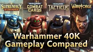 Warhammer Mobile Games Compared &ndash; Supremacy, Combat Cards, Tacticus & Warpforge Full Gameplay Review