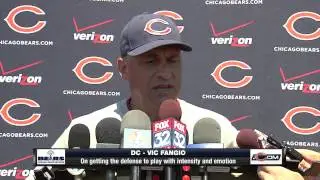 Fangio on defense's progress