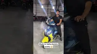 Made in India electric scooty 😍         || Indian Factory ||
