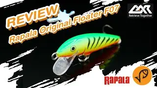Rapala Floater F-07 ][  Lure Action Review Channel