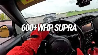 600+ whp Supra MkV vs 200hp FRS | Time Attack Chase at Mosport DDT (CTMP)