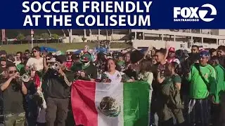 Historic Japan-Mexico soccer match draws massive crowd to Oakland Coliseum | KTVU