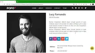 Project company website interface use html, css, javascript, jquery, bootstrap...