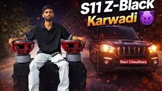 Scorpio classic S11 में New led headlight install ✅ Price 30k 😱 4.5 lakh का music system 🔜 