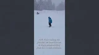 Kids on Board free snowboarding lesson with ESS Crans-Montana #familytravelblog  #familyvacations