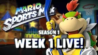 WEEK 1 in our BRAND-NEW Mario Sports Mix CPU vs CPU Draft League