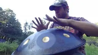 Morning Handpan Jam Session 13 Part 1, 432Hz healing frequency handpan music