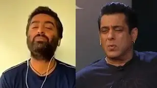 Salmaan khan UNEXPECTED Reaction To Arjit Singh Retirement From Playback Singing
