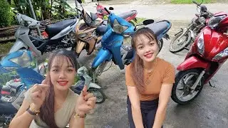 Accidentally left the motorcycle 