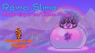 Reina Slime (Modo Experto/Clase Mago) | Terraria 1.4.4