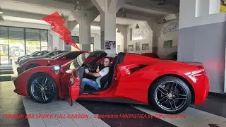 Ferrari 488 spider full carbon : esperienza FANTASTICA by Officinecaruso