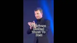 Formula One Drivers Ranked Worst To Best Part 1 #shorts #formula1 #f1 #sports