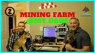 How I got my Dad into Cryptocurrency + Crypto Mining Garden + Merry Cryptomas