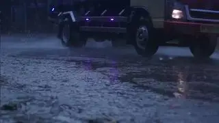 Cozy Rain on Porch & City Traffic for Deep Sleep
