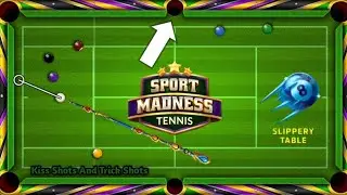 8 Ball Pool | New Table Sport Madness Tennis | Slippery Table | KSs And TSs | 8BP Gaming YT