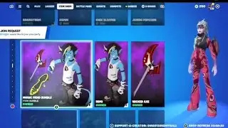 Fortnite Item Shop Abyss+Remi/Sulk Returns And Lyra Gameplay