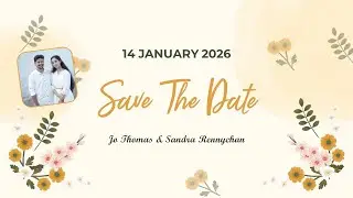 Jo & Sandra - Wedding Invitation