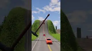 How many cars can pass #880 #beamngdrive
