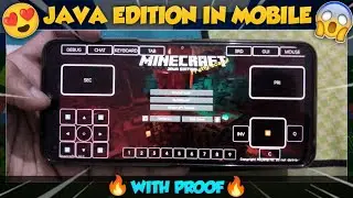 Minecraft Java Edition in Mobile *GAMEPLAY* 😱 I How to download Minecraft Java Edition in Mobile