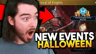 HALLOWEEN EVENTS ARE HERE!!! (Plus My Epic Battle for a Bambus Soul!!) | Raid: Shadow Legends