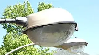 General Electric Form 400 street light (remake video)
