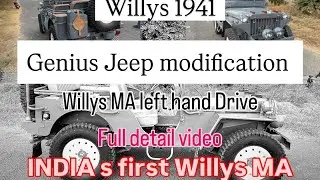India s first Willys MA jeep modification in dabwali