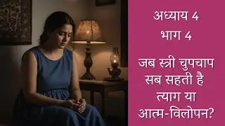 अध्याय 4 भाग 4 जब स्त्री चुपचाप सब सहती है &mdash; त्याग या आत्म विलोपन
