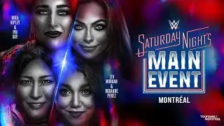 WWE Saturday Night's Main Event 2026 Tag Team Championship Rhea Ripley & IYO SKY vs. Judgment Day