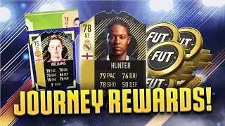 FIFA 18: THE JOURNEY REWARD ITEMS REVEALED! THE JOURNEY COMPLETED & ALEX HUNTERS CARD STATS!
