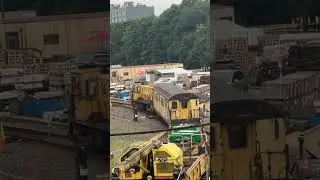 Work train Rail yard #nyctransit #nycta #nycsubway