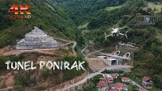 TUNEL PONIRAK Radilišta Autoceste FBiH #dronephotography #dronekamenjas #subscribe 4K