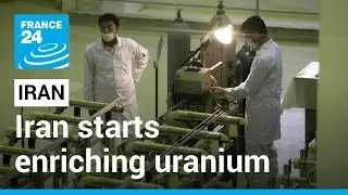 Iran starts enriching uranium to 60% purity at nuclear site, media says &bull; FRANCE 24 English