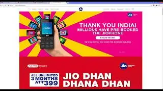 Free Jio Phone Registration