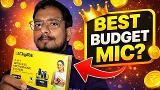 Digitec Wireless Mic Review 🔥 | Budget Mic for YouTube, Reels & Vlogging? | DWM-114