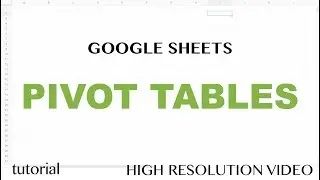 Google Sheets Pivot Tables - Calculated Fields, Custom Formulas,  Percentage of Total - Advanced