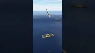 Mars Rocket Booster | First stage Rocket Booster Lander #shorts