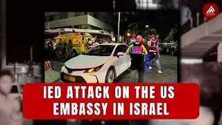 Explosion near US embassy office in Tel Aviv #israel