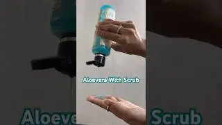 Khadi Natural Facewash| #aloevera #scrub #facewash #khadi #youtubeshorts #skincare #skincareroutine