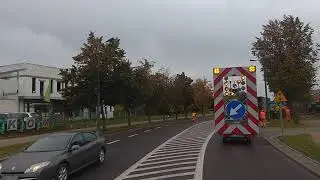 Bielsk Podlaski z kabiny TIR- a. Zwiedzamy Polskę