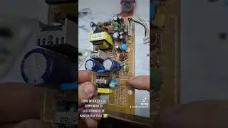 aprende a IDENTIFICAR COMPONENTES ELECTR&Oacute;NICOS #reparaciones #electronica #shortvideo #shorts #short