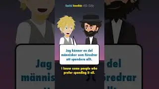 Learn Swedish: Do you like saving money? #shorts