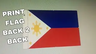 Print A Flag back to Back 2 paper