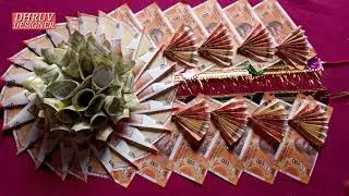 currency note mala design नोट से माला बनाना सीखे